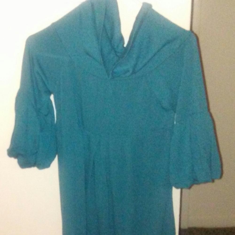 Sweater shirt dress